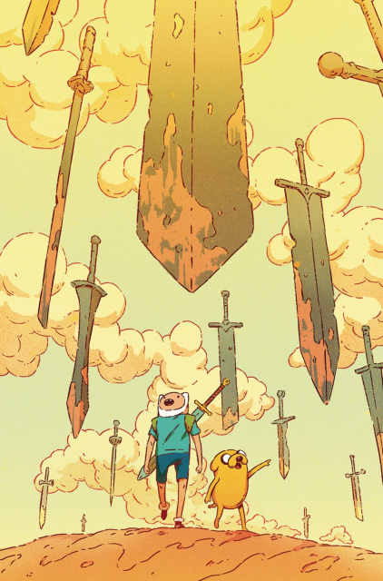 Adventure Time #75 (Subscription Bak Cover)