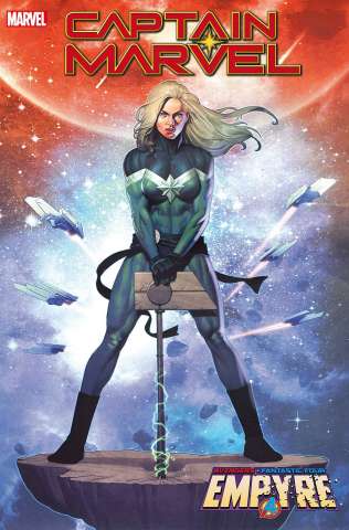 Captain Marvel #19 (Olivetti Empyre Cover)