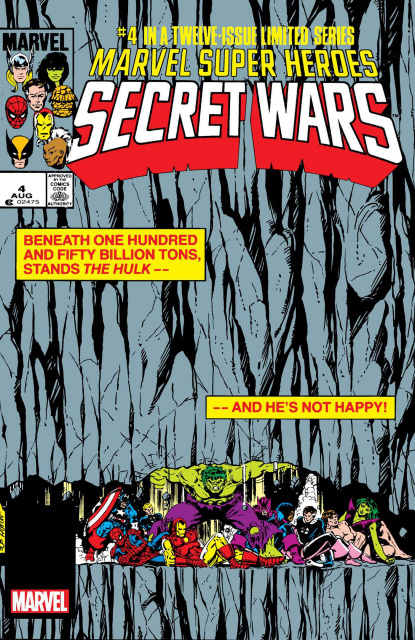 Marvel Super Heroes: Secret Wars #4 (Facsimile Edition Foil Cover)