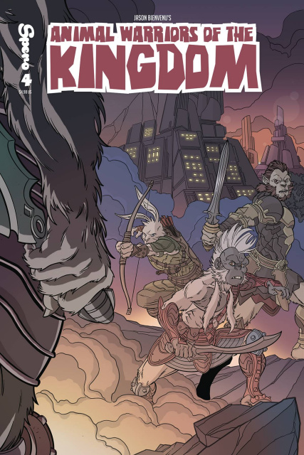 Animal Warriors of the Kingdom #4 (Prastha Cover)