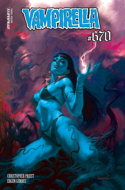 Vampirella #670 (Parrillo Ultraviolet Cover)