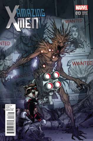 Amazing X-Men #13 (Rocket Raccoon Pichelli Cover)