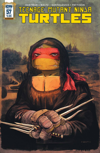 Teenage Mutant Ninja Turtles #57 (Art Appreciation Cover)