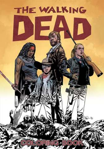 The Walking Dead: Adult Coloring Book