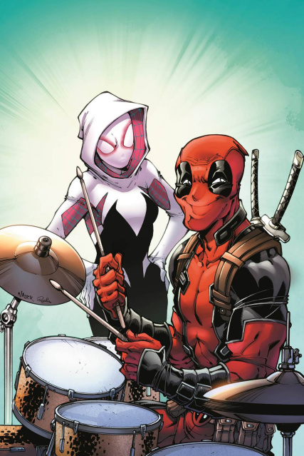 Spider-Gwen #4 (Nauck Deadpool Cover)