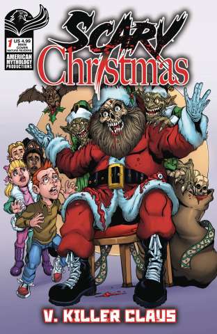 Scary Christmas: V. Killer Claus (Calzada Cover)