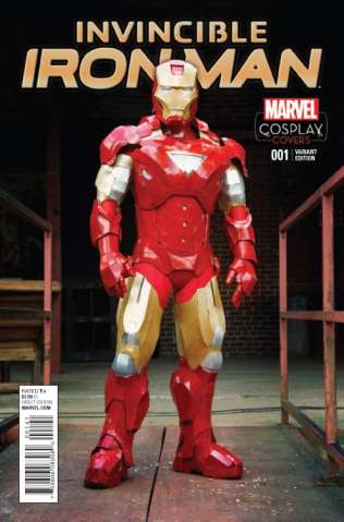 Invincible Iron Man #1 (Cosplay Cover)