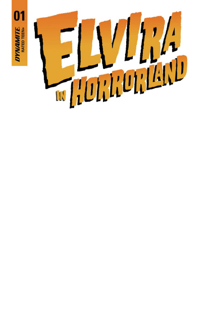 Elvira in Horrorland #1 (Blank Authentix Cover)