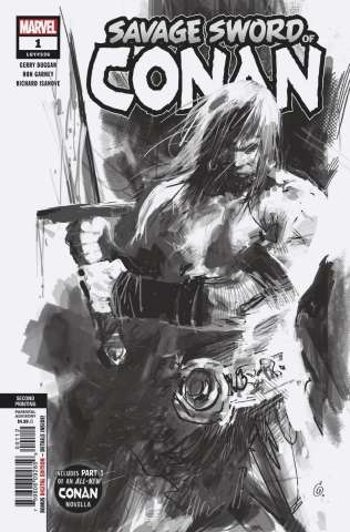 The Savage Sword of Conan #1 (Garney 2nd Printing)