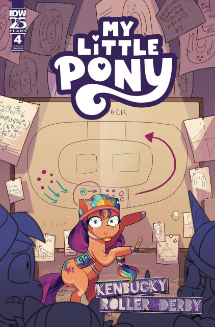 My Little Pony: Kenbucky Roller Derby #4 (Dutreix Cover)