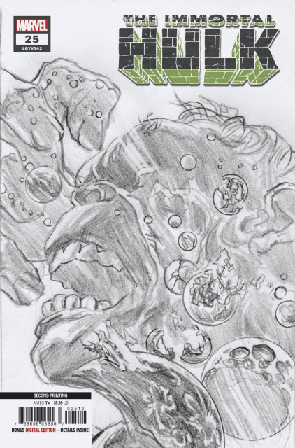 The Immortal Hulk #25 (Ross 2nd Printing)