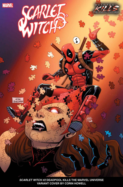 Scarlet Witch #2 (Howell Deadpool Kills the Marvel Universe Cover)