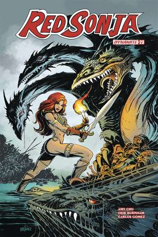Red Sonja #23 (Mandrake Cover)