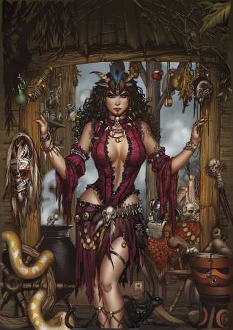 Grimm Fairy Tales: Day of the Dead #4 (Krome Cover)