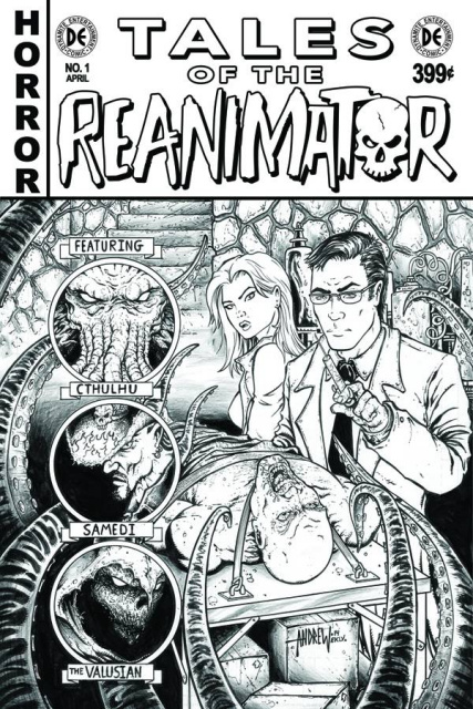 Reanimator #1 (15 Copy Mangum B&W Cover)