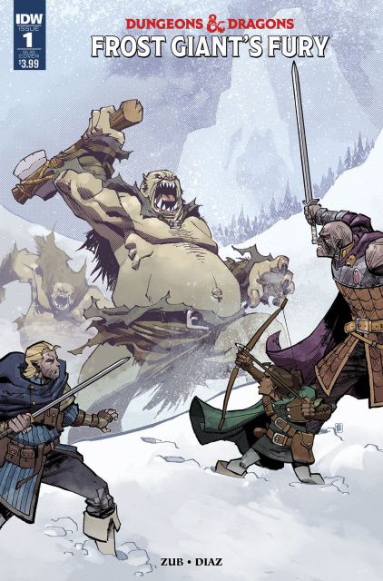 Dungeons & Dragons: Frost Giant's Fury #1 (Subscription Cover)