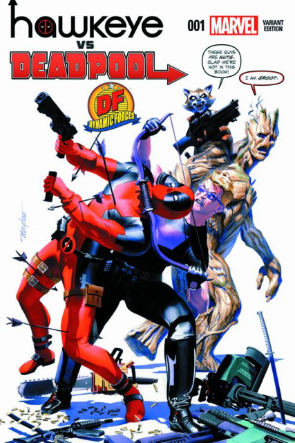 Hawkeye vs. Deadpool #1 (Mayhew Cover)