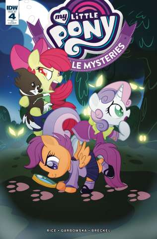 My Little Pony: Ponyville Mysteries #4 (10 Copy Forstner Cover)