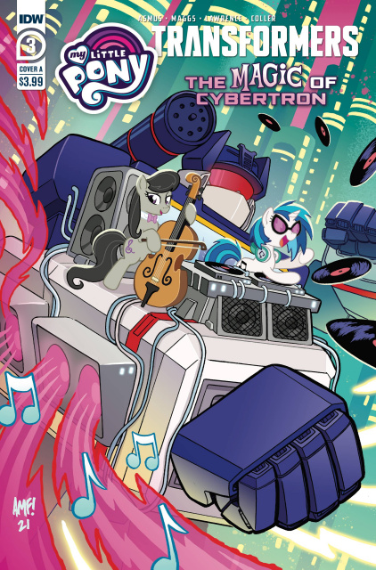 My Little Pony / The Transformers II #3 (Tony Fleecs Cover)
