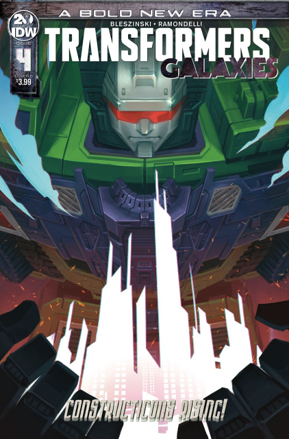 Transformers: Galaxies #4 (Pitre-Durocher Cover)