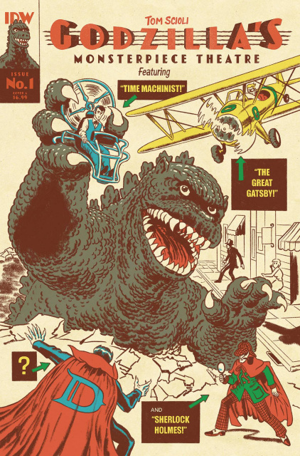 Godzilla's Monsterpiece Theatre #1 (Scioli Cover)