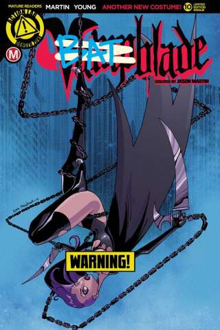 Vampblade #10 (Batblade Risque Cover)