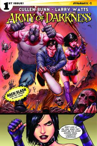 The Army of Darkness #1 (Seeley Cover)