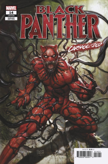 Black Panther #14 (Brown Carnage-ized Cover)