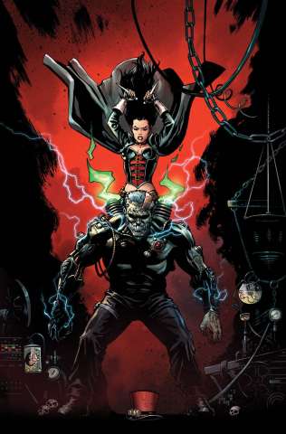 Grimm Fairy Tales: Van Helsing vs. Frankenstein #3 (Kivela Cover)