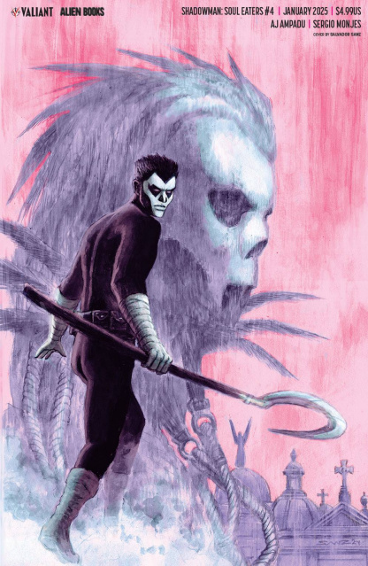 Shadowman: Soul Eaters #4 (Sanz Virgin Cover)