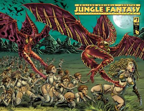 Jungle Fantasy: Ivory #7 (Wrap Cover)
