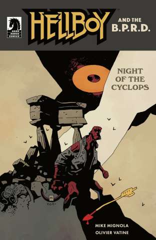 Hellboy and the B.P.R.D.: Night of the Cyclops (Mignola Cover)