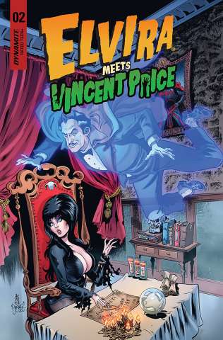 Elvira Meets Vincent Price #2 (Acosta Cover)