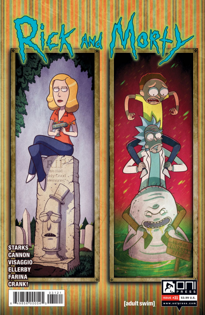 Rick and Morty #31 (Vasquez Cover)
