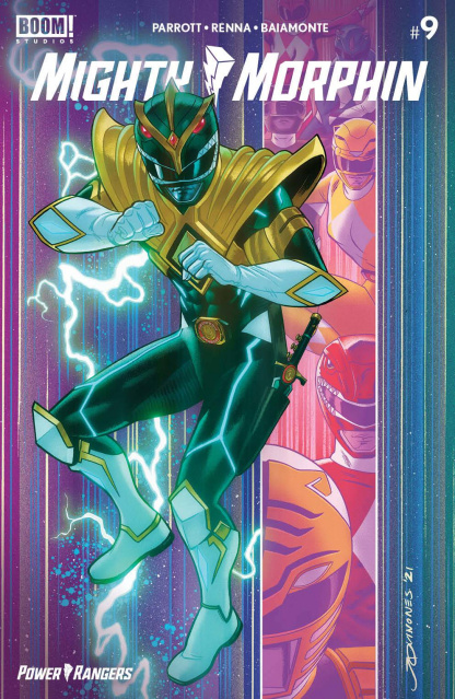 Mighty Morphin #9 (Reveal Intermix Cover)