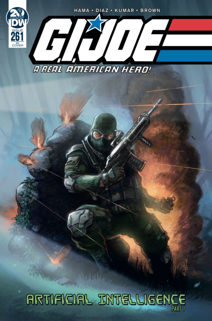 G.I. Joe: A Real American Hero #261 (10 Copy Scherwinski Cover)