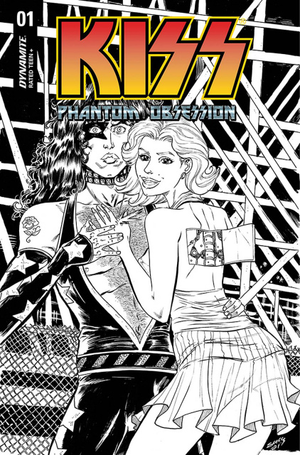 KISS: Phantom Obsession #1 (30 Copy Seeley Line Art Cover)