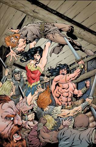 Wonder Woman / Conan #4 (Variant Cover)