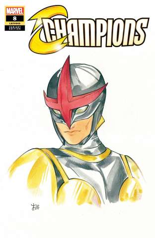 Champions #8 (Momoko Marvel Anime Cover)