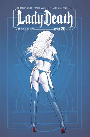 Lady Death #20 (Art Deco Variant Cover)