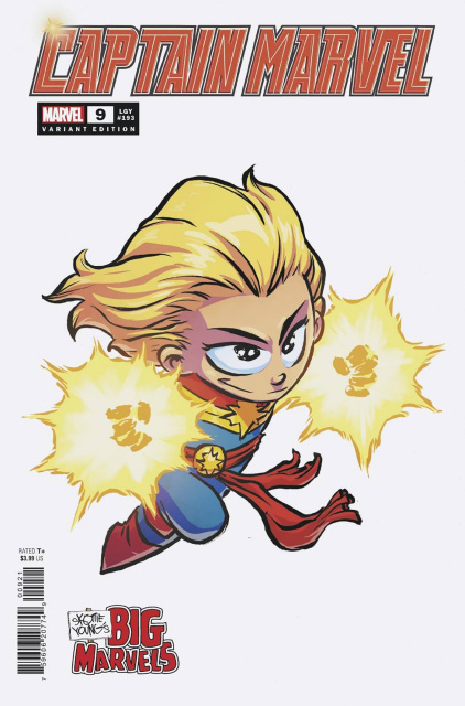 Captain Marvel #9 (Skottie Young Big Marvels Cover)