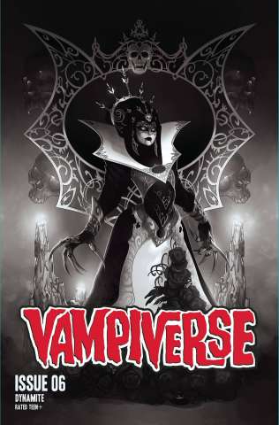 Vampiverse #6 (20 Copy Hetrick B&W Cover)