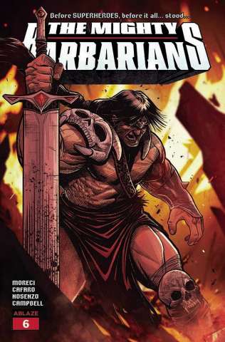 The Mighty Barbarians #6 (Jordan Michael Johnson Cover)