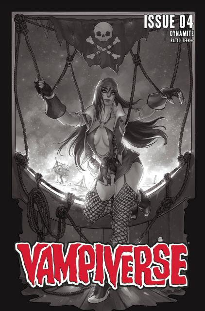 Vampiverse #4 (20 Copy Hetrick B&W Cover)