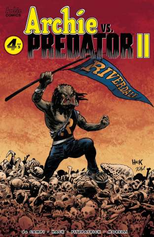 Archie vs. Predator II #4 (Hack Cover)