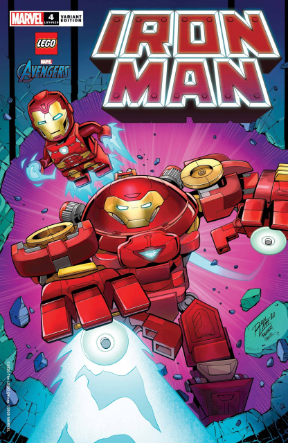 Iron Man #4 (Ron Lim Lego Cover)