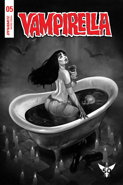 Vampirella #5 (20 Copy Dalton B&W Cover)