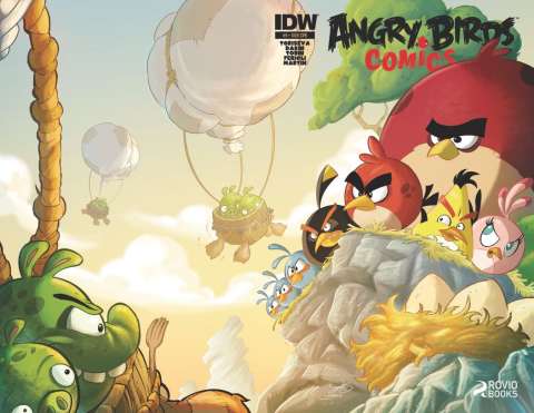 Angry Birds Comics #9 (Subscription Cover)