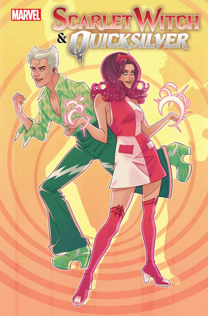 Scarlet Witch & Quicksilver #4 (Marguerite Sauvage Cover)