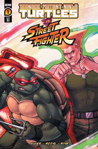 Teenage Mutant Ninja Turtles vs. Street Fighter #1 (50 Copy Beals Cover)